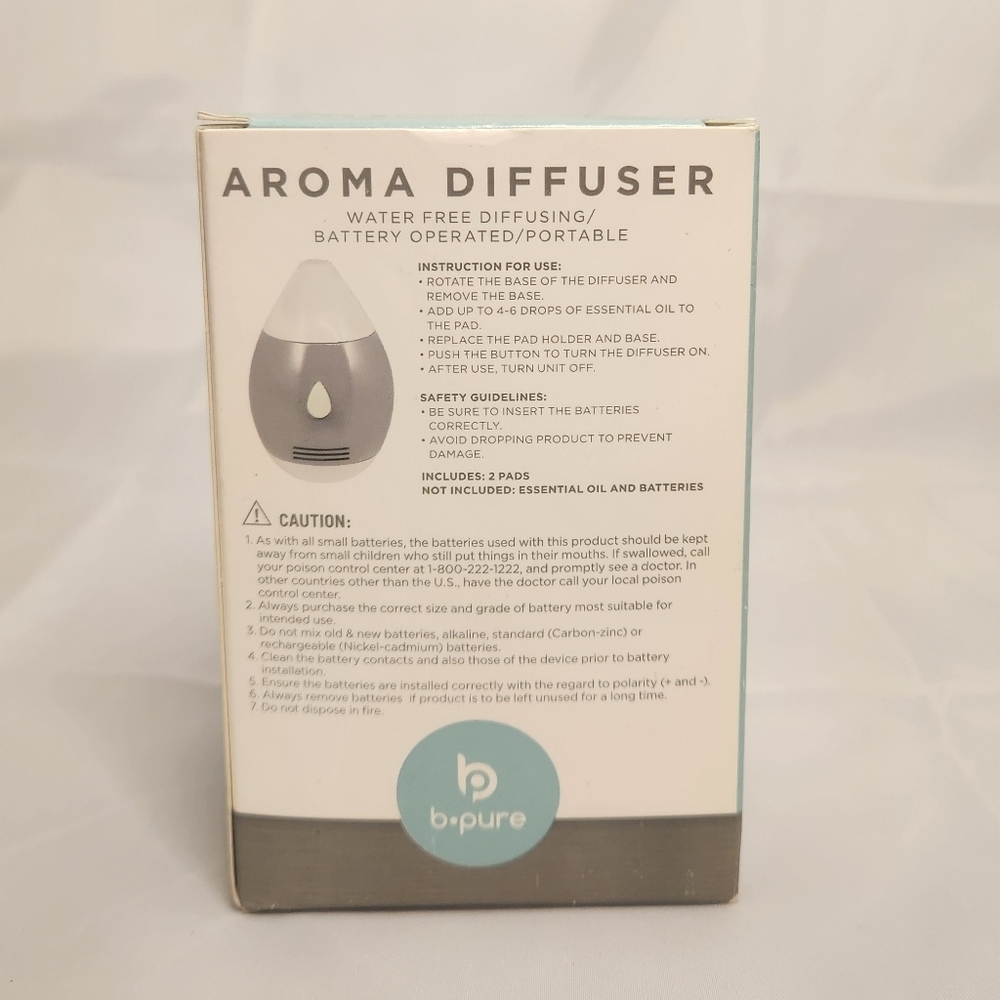 Brand New Battery Operated Water Free Aroma Diffuser - Picture 3 of 12